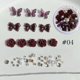 thumbnail image 1 of Cuentas de barra trenzadas de Metal para manicura, cristales brillantes de varios tamaños, perlas, corazón esmerilado, gemas de diamantes de imitación 3D para decoración de uñas, 1 of 4