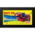 thumbnail image 2 of Retrobot 18x11 Black Modern Framed Museum Art Print Titled - Space Dog, 2 of 5