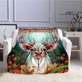 thumbnail image 4 of Jaegermeister-Manta con logotipo impreso de Alemania, mantiene el calor, mantas hermosas, manta suave y cómoda, regalos de cumpleaños, 4 of 4