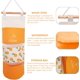thumbnail image 3 of Juego de 2 bolsas de almacenamiento colgantes para armario, organizador sobre la puerta con 10 bolsillos, bolsas de almacenamiento para dormitorio, baño, baño, esquí esquí Gafas de esquí, 3 of 5