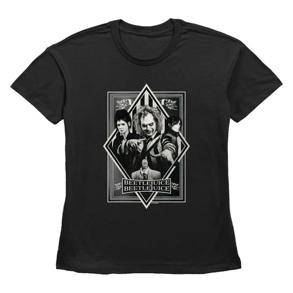 Women's Beetlejuice Beetlejuice Team Poster Graphic T-Shirt