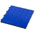 thumbnail image 3 of FlooringInc Nitro Pro Garage Tiles, Diamond, 40 Pack, 40 Sq/Ft. Shelby Blue/Black, 3 of 7