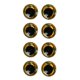 thumbnail image 4 of Soidarity 100 Uds 4mm/6mm 3D ojos de señuelo de pesca DIY hacer atar moscas señuelos cebos simulación Artificial ojos de pez Type4 NO4 Soidarity CBP082468, 4 of 5