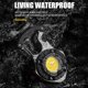 thumbnail image 1 of Escalada COB LED Linterna Llavero Abrebotellas Camping Pocket Clip Lámpara (Negro) Ehuebsd Para Estrenar, 1 of 7