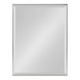 thumbnail image 2 of Kate and Laurel Rhodes Framed Decorative Rectangle Wall Mirror, 18.75x24.75 Chrome Silver, 2 of 5