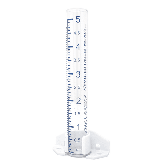 Skyview Glass Rain Gauge Set