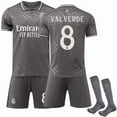 thumbnail image 1 of 2025 Real Madrid B2 Uniforme de Soccer Extérieur 9 Val Verde Réplique Nom du Joueur Maillot de Sport -TP, 1 of 2