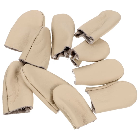 NICEXMAS 10 Pcs Needle Felting Finger Protectors Cots Guards for Safe Crafting and Finger