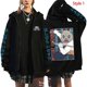 thumbnail image 3 of Sudadera con capucha para hombre y mujer, suéter de manga larga con cremallera y estampado de Hashibira Inosuke, Y2k, 3 of 3