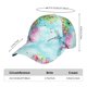 thumbnail image 2 of Fotbe Dragonfly Floral Gorro Clásico de Béisbol, Gorra Ajustable con Broche Snapback, Gorro de Exterior de Algodón Suave, 2 of 6