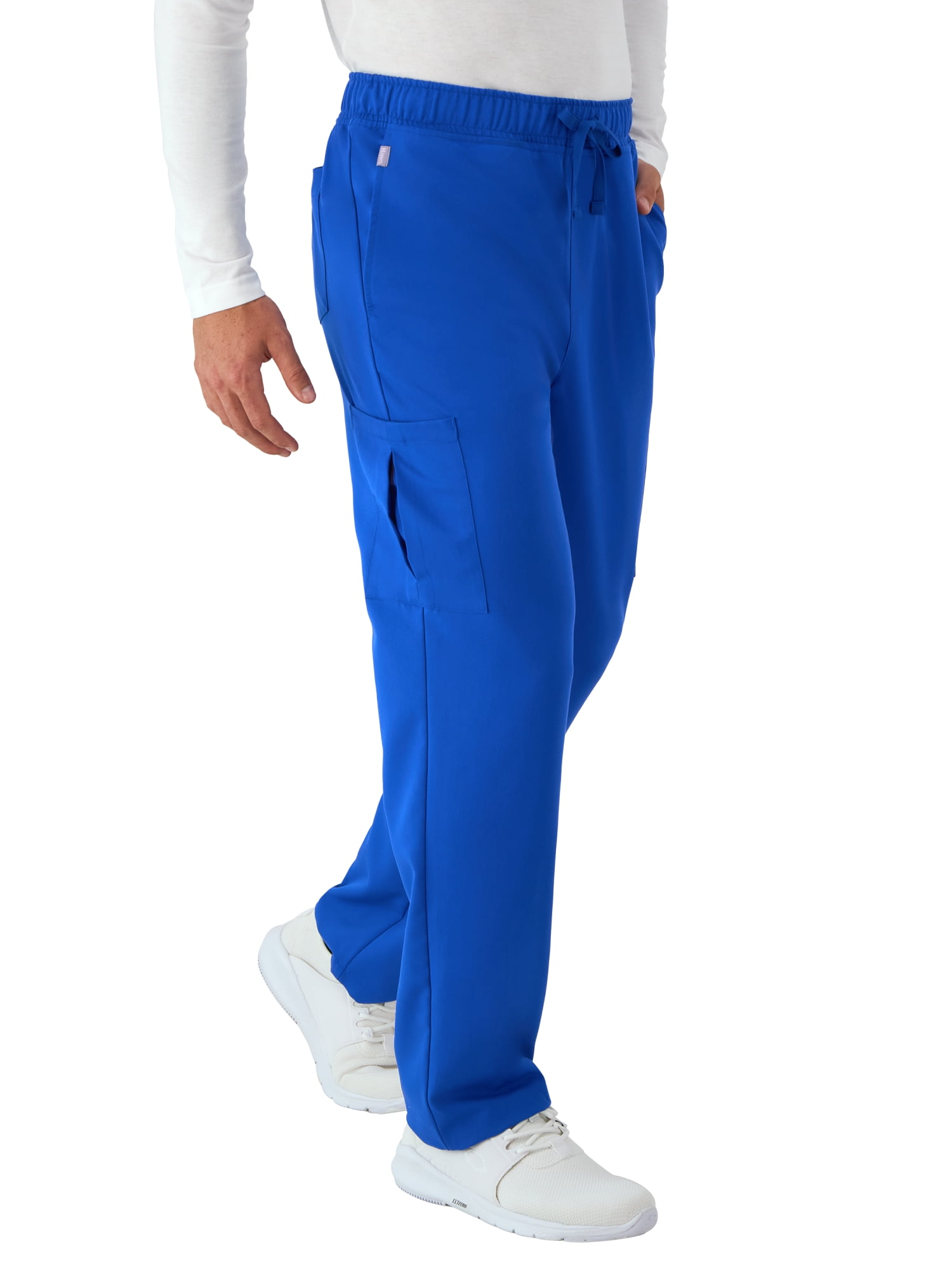 Hanes Mens Hanes Men's Scrubs Drawstring Scrub Pants, Straight Leg, Comfort Fit, Sizes S-3XL
