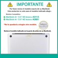 thumbnail image 3 of Funda TEKKU HC para MacBook Air 13 M2 M3 A2681 A3113 Negra uso rudo, 3 of 8