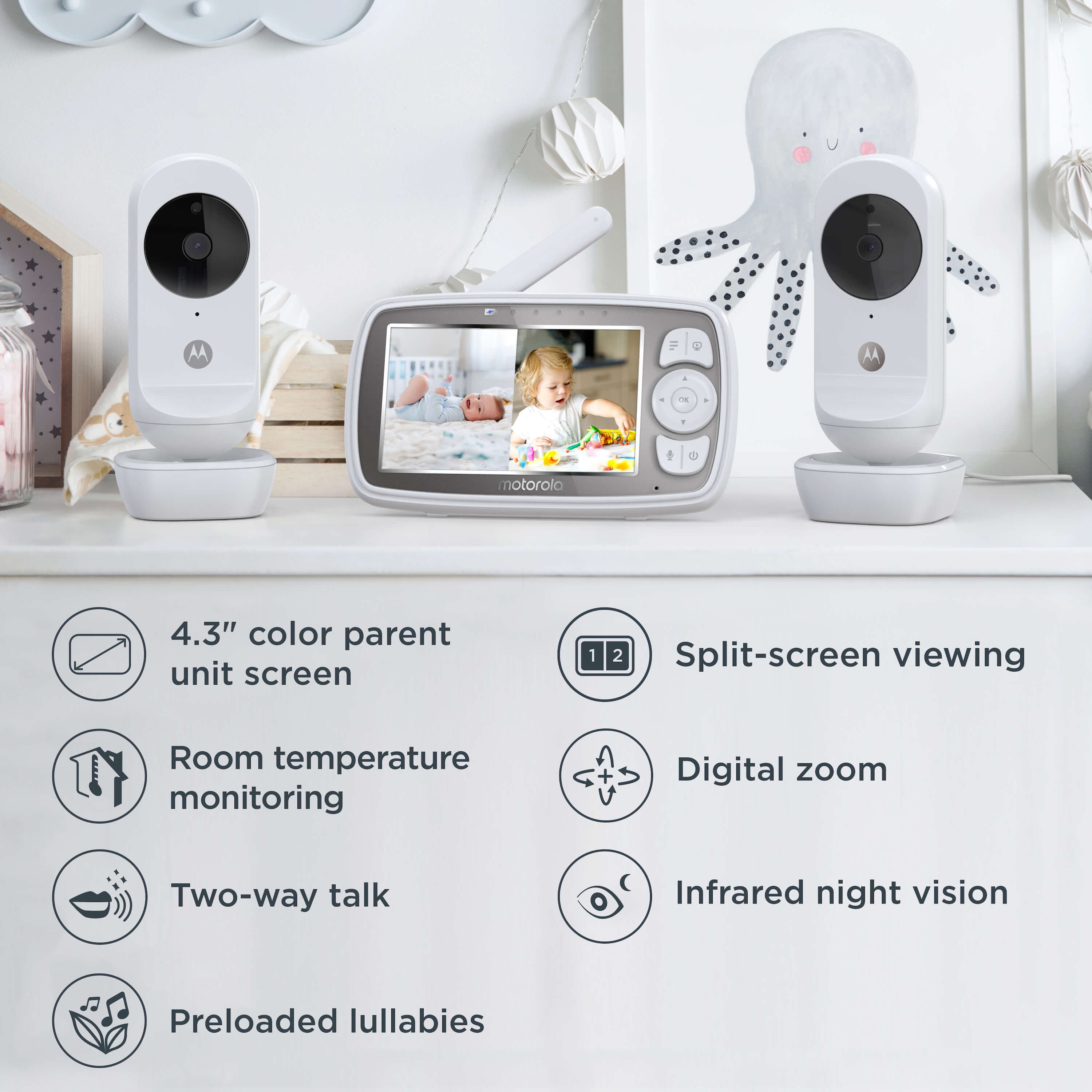 Motorola 4 3 Video Baby 2 Camera Xl Monitor Walmart Com Walmart Com Motorola 4 3 Video Baby 2 Camera Xl Monitor Walmart Com Walmart Com