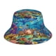thumbnail image 1 of Fotbe Sea World Sombrero Tipo Pescador con Estampado – Sombrero de Sol de Algodón de Moda para Playa, Golf, Pesca, 1 of 6