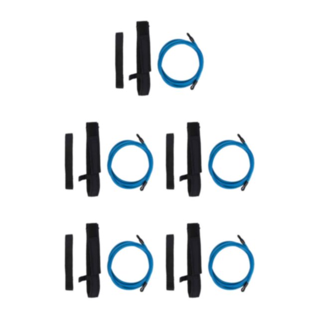 Decodeary Lightweight Belt Companion For Effective Pool Workouts blue-3meters 5Set