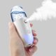 thumbnail image 1 of Botellas rociadoras pequeñas, rociador eléctrico de plástico de niebla fina para limpieza y cuidado del cabello, rellenables a mano, mini botellas rociadoras vacías rellenables, 1 of 7