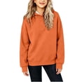 thumbnail image 2 of Mifsaly Girls Long Sleeve Casual Hoodies Kid Slim Fit Pullover Tops Soft Comfortable Fall Winter Fashion Everyday Sweatshirts, 2 of 6