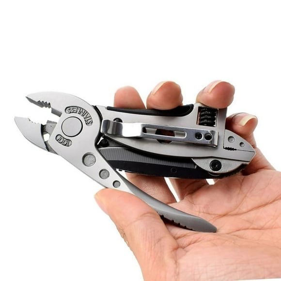 Huayishang Faucets Set Multi Pliers Tool Multi Function Tool Mulitool Wire Cutters Multi PurposeWrench AdjustableWrench Multifunction Pliers MultiWrench Pliers Fold Multiplier