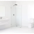 thumbnail image 2 of Vela 45 in. x 78 in. Fully Glass Shower Single Fixed Panel, 2 of 4