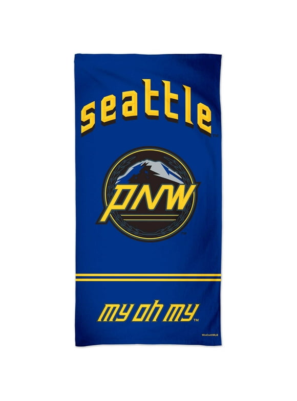 WinCraft Seattle Mariners 30" x 60" City Connect Spectra Beach Towel