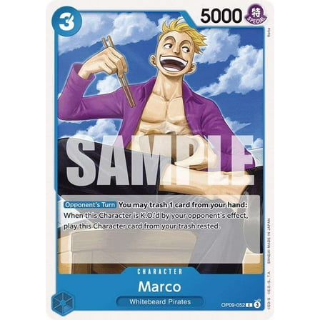 One Piece Emperors in the New World Common Marco OP09-052