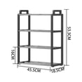 thumbnail image 2 of Widening Simple Shoe Rack Storage Shoe Cabinet Multi-Layer Assembly Device Shelf, 2 of 10