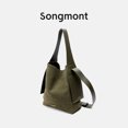 thumbnail image 3 of Bolso de mano mediano con efecto gomoso de Songmont, 3 of 5