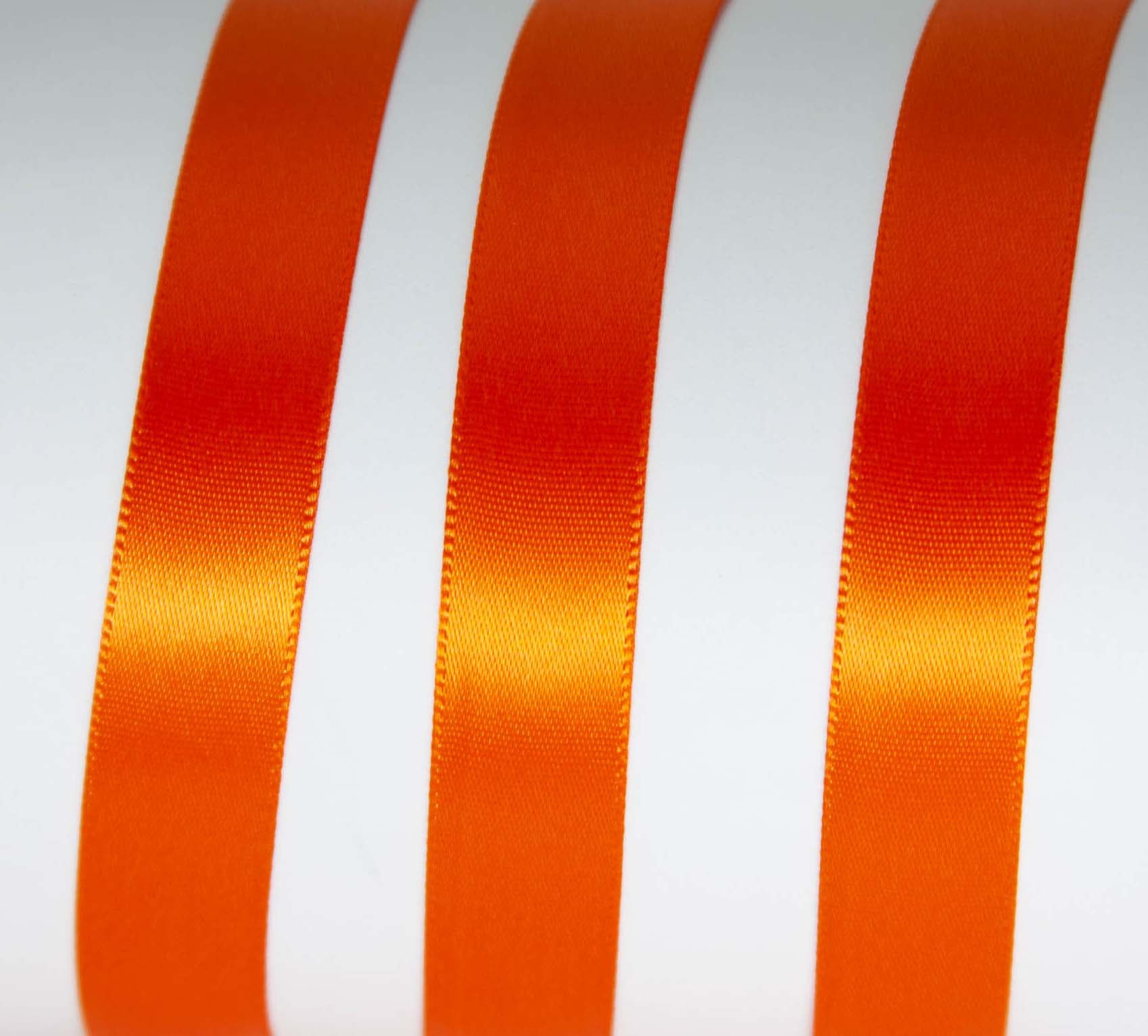 Bright Orange Linen Ribbon – Blanc Box