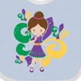 thumbnail image 4 of Inktastic Mardi Gras Girl Girls Baby Bib, 4 of 4