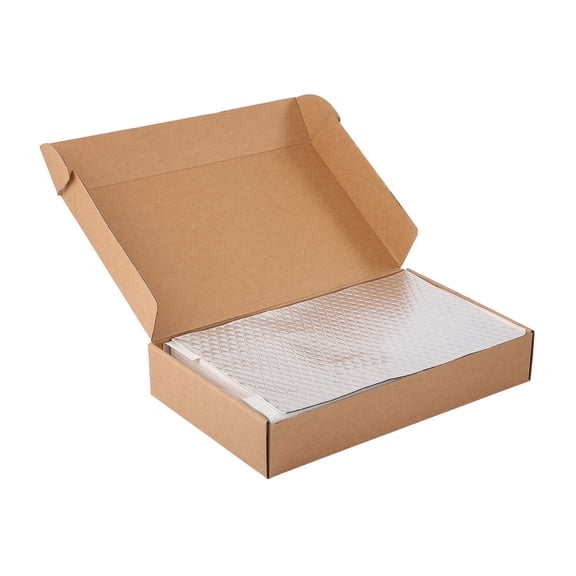 Haosegd Car Sound Deadening Material,36 sqft Butyl Automotive Sound Deadener,Noise Insulation and Vibration Dampening Material(33 pcs)