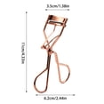 thumbnail image 3 of Classic Eyelash Curler Model 1034-R, Stainless Steel, Rose Gold, Comfortable Grip Eyelash Curler, High-quality Beauty Aid, 3 of 3