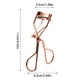 thumbnail image 3 of Classic Eyelash Curler Model 1034-R, Stainless Steel, Rose Gold, Comfortable Grip Eyelash Curler, High-quality Beauty Aid, 3 of 3