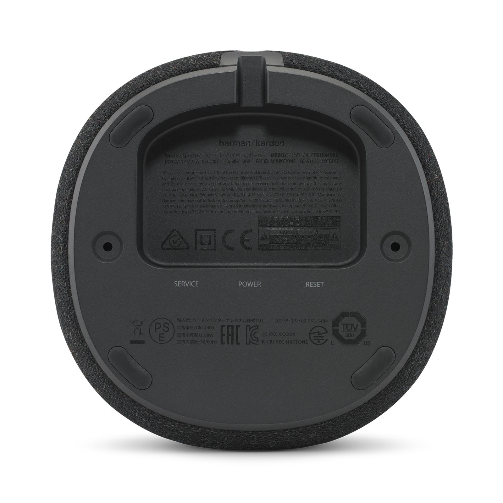 Restored Harman Kardon HKCITATION1BLKAM-Z Citation ONE Smart Bluetooth Speaker, Black (Refurbished)