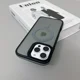 thumbnail image 1 of Funda de lujo con armadura translúcida mate de Color magnético a prueba de golpes para iPhone 11 12 13 14 15 16 ProMax Magsafe cubierta de carga inalámbrica, 1 of 5