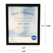 Mainstays – 8.5x11 Picture Frame – Black Document Wall Photo Frame