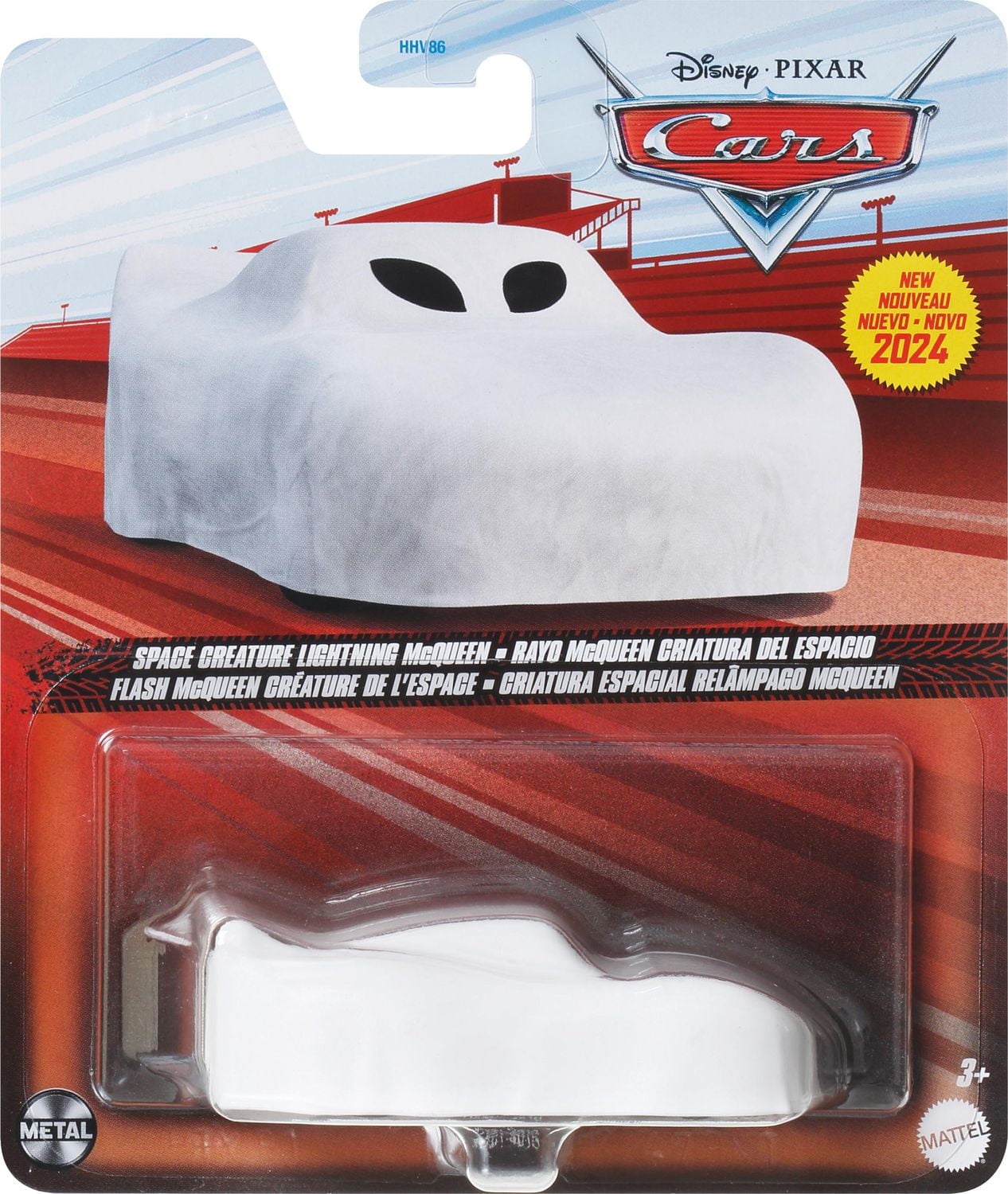 Disney Pixar Cars Space Creature Lightning McQueen Vehicle