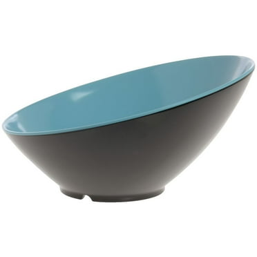 G.E.T. Enterprises B-790-BL Brasilia Melamine Cascading Serving Bowl - 1.9 Qt.