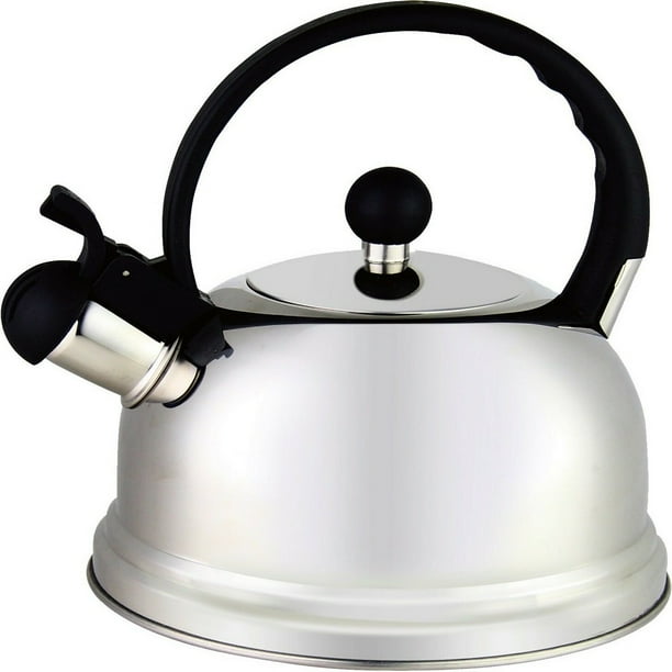 2.43 QT Stainless Steel Tea Kettle Stove Top Safe,Whistling Kettle