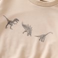 thumbnail image 5 of BULLPIANO Baby Girl Boy Crewneck Sweatshirt One Piece Romper Long Sleeve Dinosaur Print Bodysuit Christmas Outfit Fall Clothes, 5 of 7