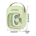 thumbnail image 4 of Sentmoon Portable Fan for Travel Small Portable Fan Water Coolingfan USB Desktop Spray Cool Airconditioning Fan Humidifying Aircooler, 4 of 8