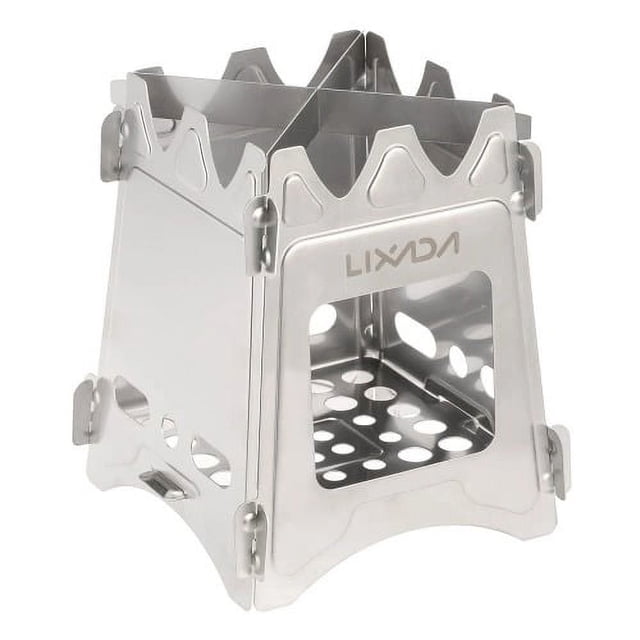 Lixada Compact Folding Wood for Outdoor Camping Cooking Picnic