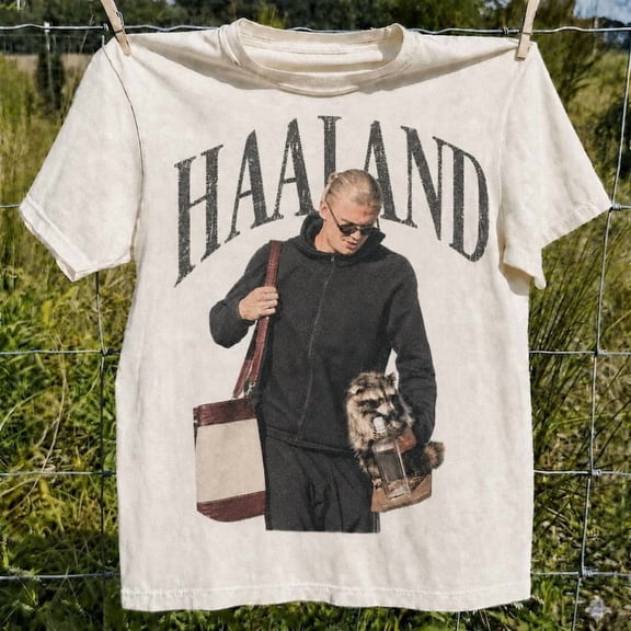Haland Airport Raccoon Vintage Comfort Colors Shirt, Funny Meme Shirt
