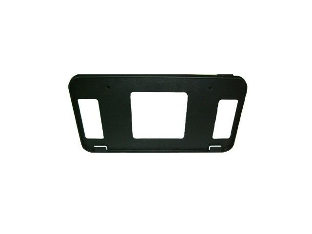 Support Plaque D'immatriculation Avant Pour Ford F250 SuperDuty 1999-04 - Noir Avec Vis