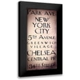 thumbnail image 1 of Sophie 6 9x14 Black Modern Framed Museum Art Print Titled - Park Ave., 1 of 5