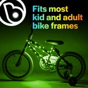 Brightz CosmicBrightz LED Bike Frame Lights, 6.5 ft Rope Light, Green
