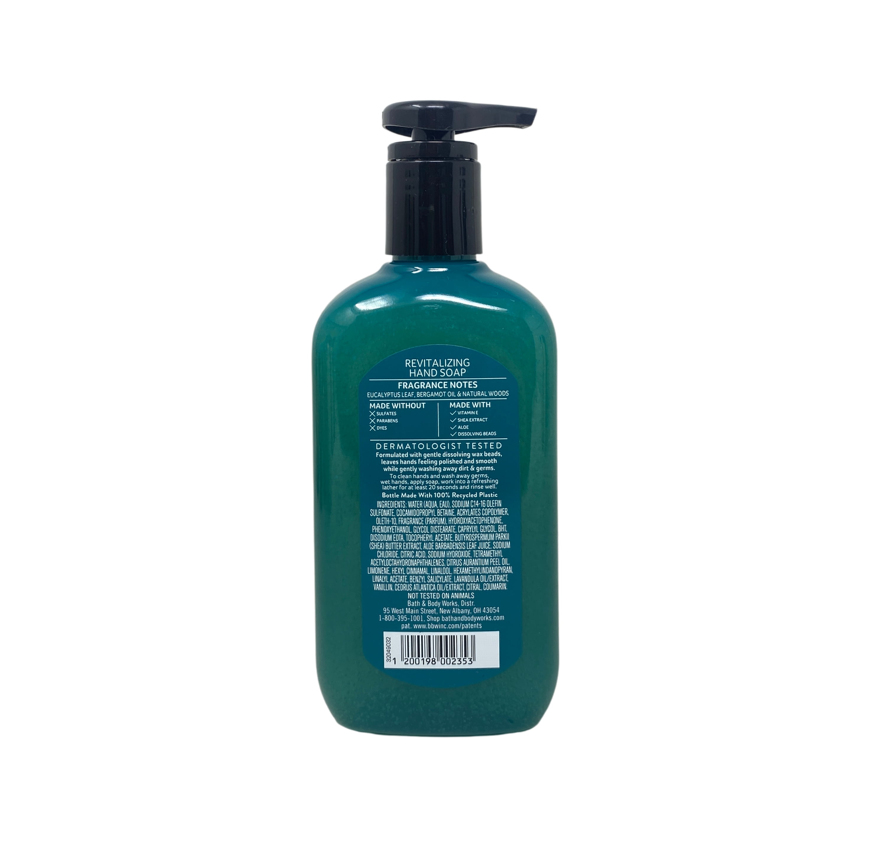 Bath & Body Works Eucalyptus & Bergamot 2 Revitalizing Gel Hand Soap with an Aloe Vera Mini Soap