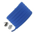 thumbnail image 2 of Qarigey Cordones elásticos, hebilla de presión, banda de goma, cordones para zapatos deportivos Accesorios de calzado Azul Zafiro, 2 of 6