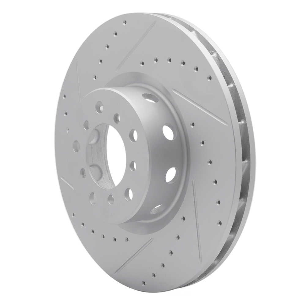 Dynamic Friction Company 830-31057D DFC Geoperformance Rotor - Drilled and Slotted