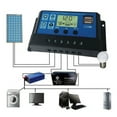 thumbnail image 4 of CAMOTUSE 30A 12V 24V Solar Panel Battery Charge Controller LCD Regulator Auto Dual USB, 4 of 8