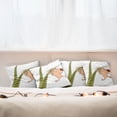 thumbnail image 3 of Ambesonne Hedgehog Throw Pillow Cover 4 Pack, Small Hadgehog, 20", Tan Brown Green, 3 of 6